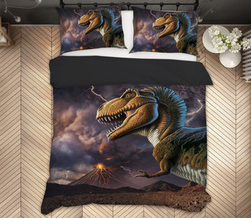 3D Volcano Rex 2135 Jerry LoFaro bedding Bed Pillowcases Quilt