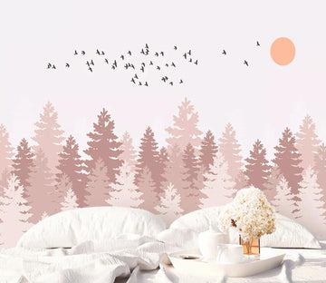 3D Pink Grove WC39 Wall Murals Wallpaper AJ Wallpaper 2 