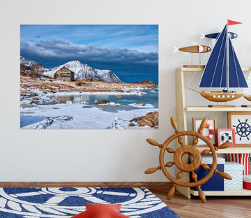 3D Snow Hut 160 Marco Carmassi Wall Sticker