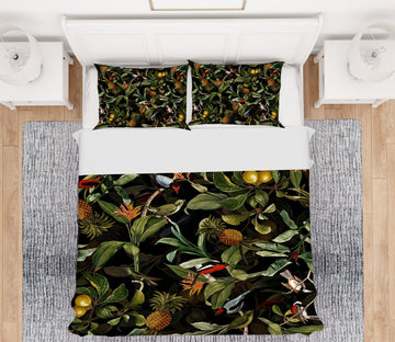 3D Pineapple Pear 123 Uta Naumann Bedding Bed Pillowcases Quilt