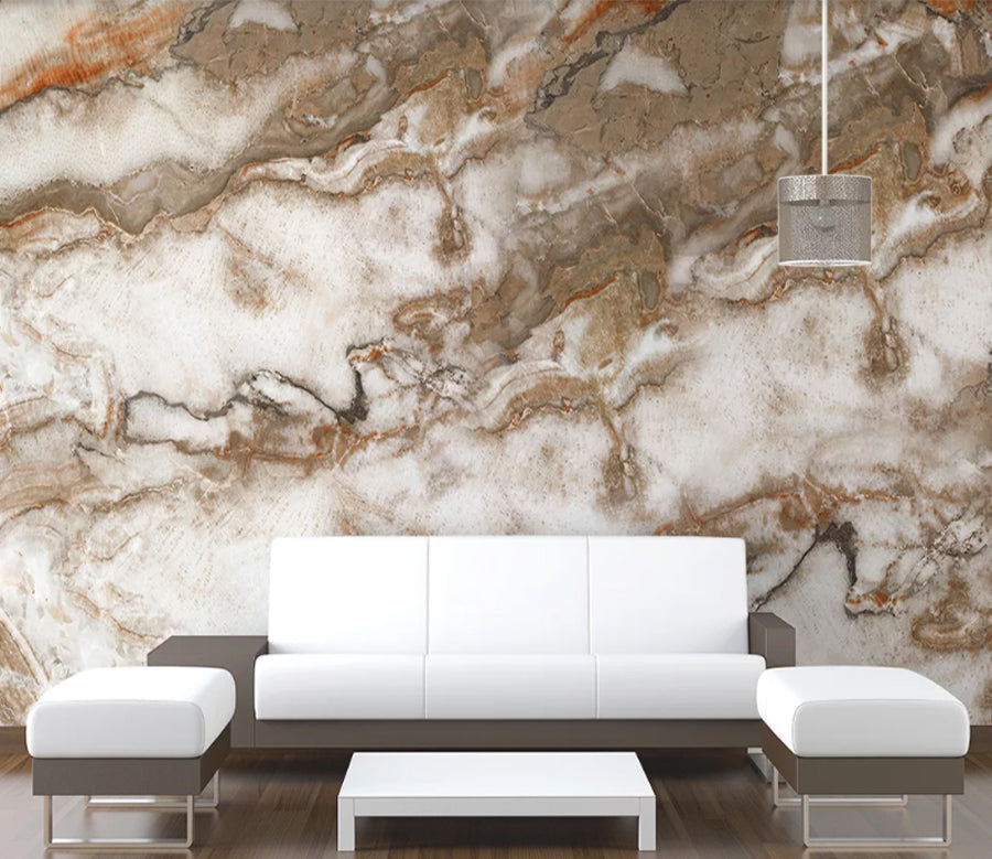 3D Mud Wave WC2089 Wall Murals