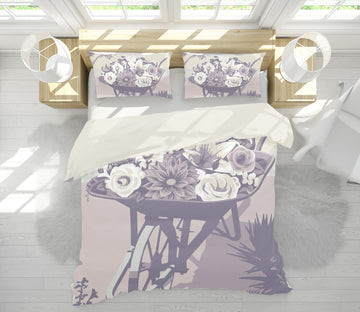 3D Chelsea Flower Show  2010 Steve Read Bedding Bed Pillowcases Quilt