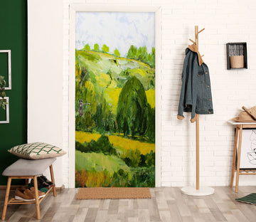 3D Lawn Trees 93150 Allan P. Friedlander Door Mural