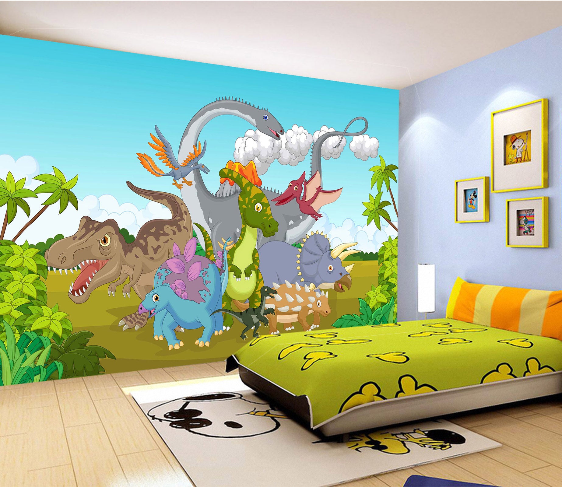 3D Cute Animal 2058 Wall Murals