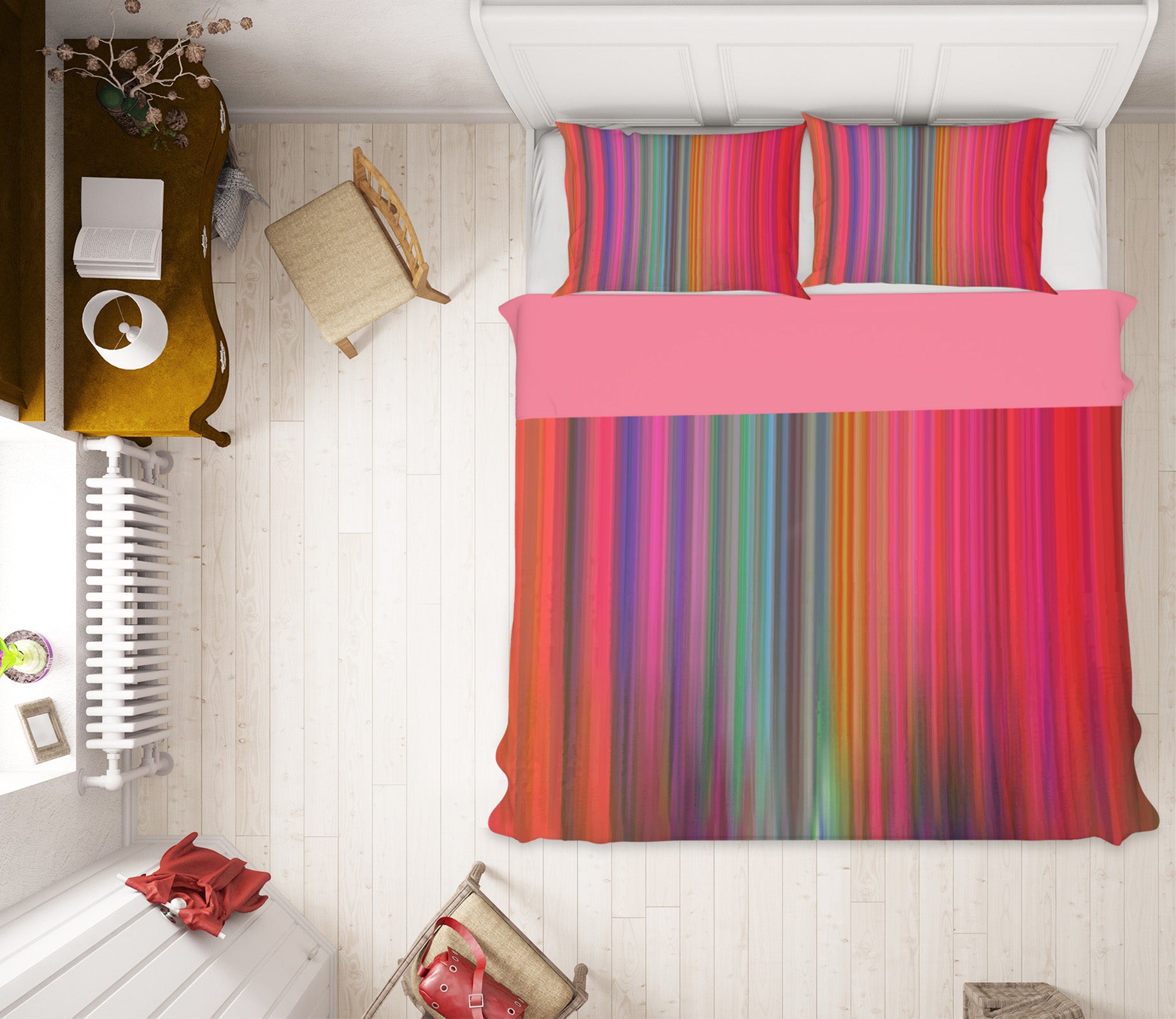 3D Abstract Color 70161 Shandra Smith Bedding Bed Pillowcases Quilt