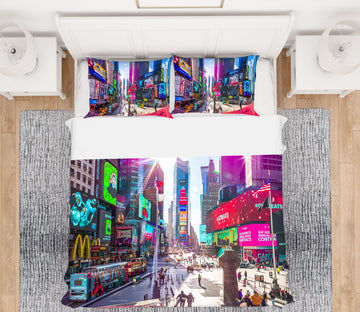 3D Colored Street 2012 Assaf Frank Bedding Bed Pillowcases Quilt