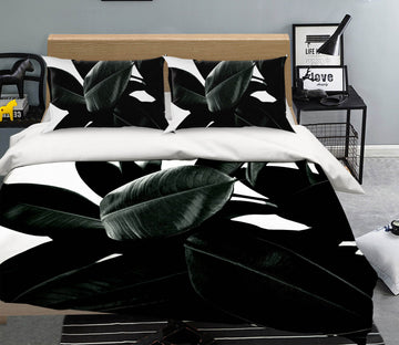 3D Leaf Shadow 240 Boris Draschoff Bedding Bed Pillowcases Quilt