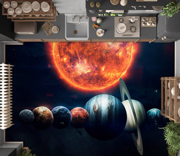 3D Hot Sun 1219 Floor Mural  Wallpaper Murals Self-Adhesive Removable Print Epoxy