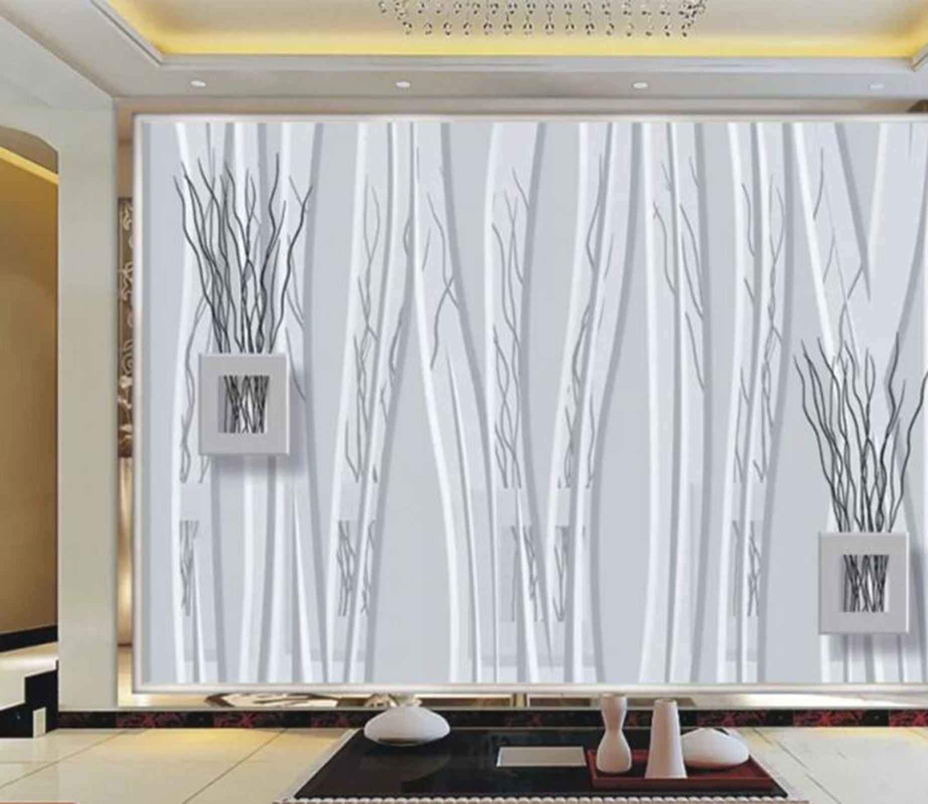 3D Branch WC92 Wall Murals Wallpaper AJ Wallpaper 2 