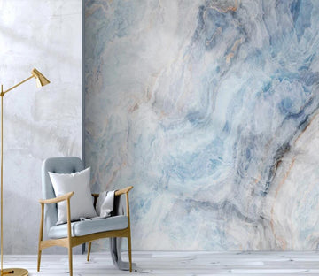 3D Light Blue Hazy Gathering 2287 Wall Murals