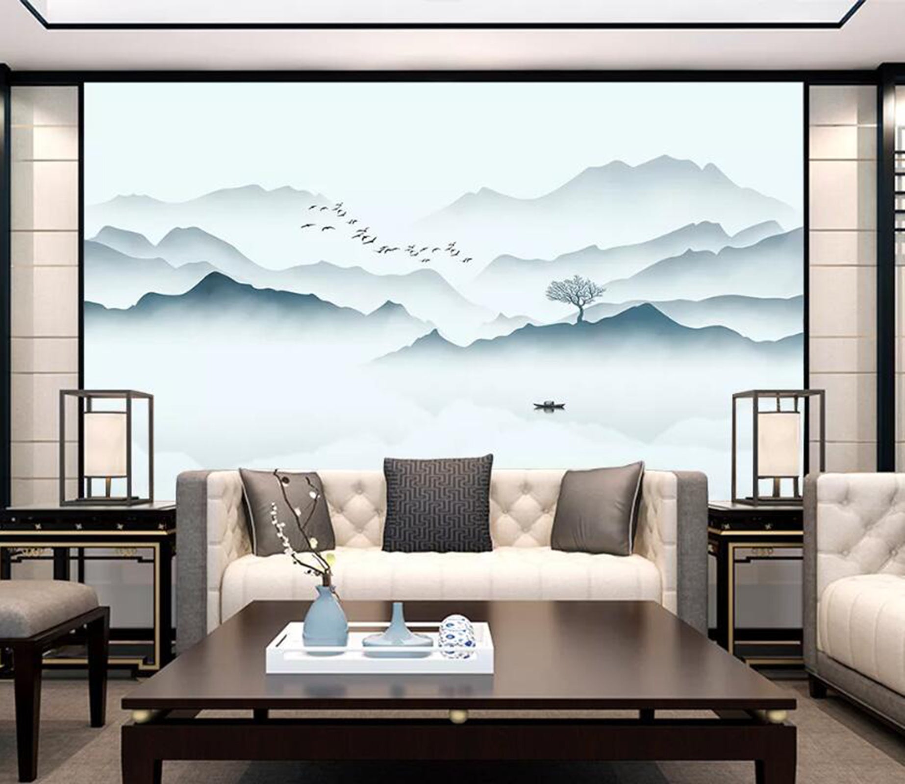 3D Landscape Painting WC33 Wall Murals Wallpaper AJ Wallpaper 2 