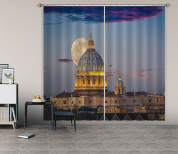 3D Temple Lights 124 Marco Carmassi Curtain Curtains Drapes