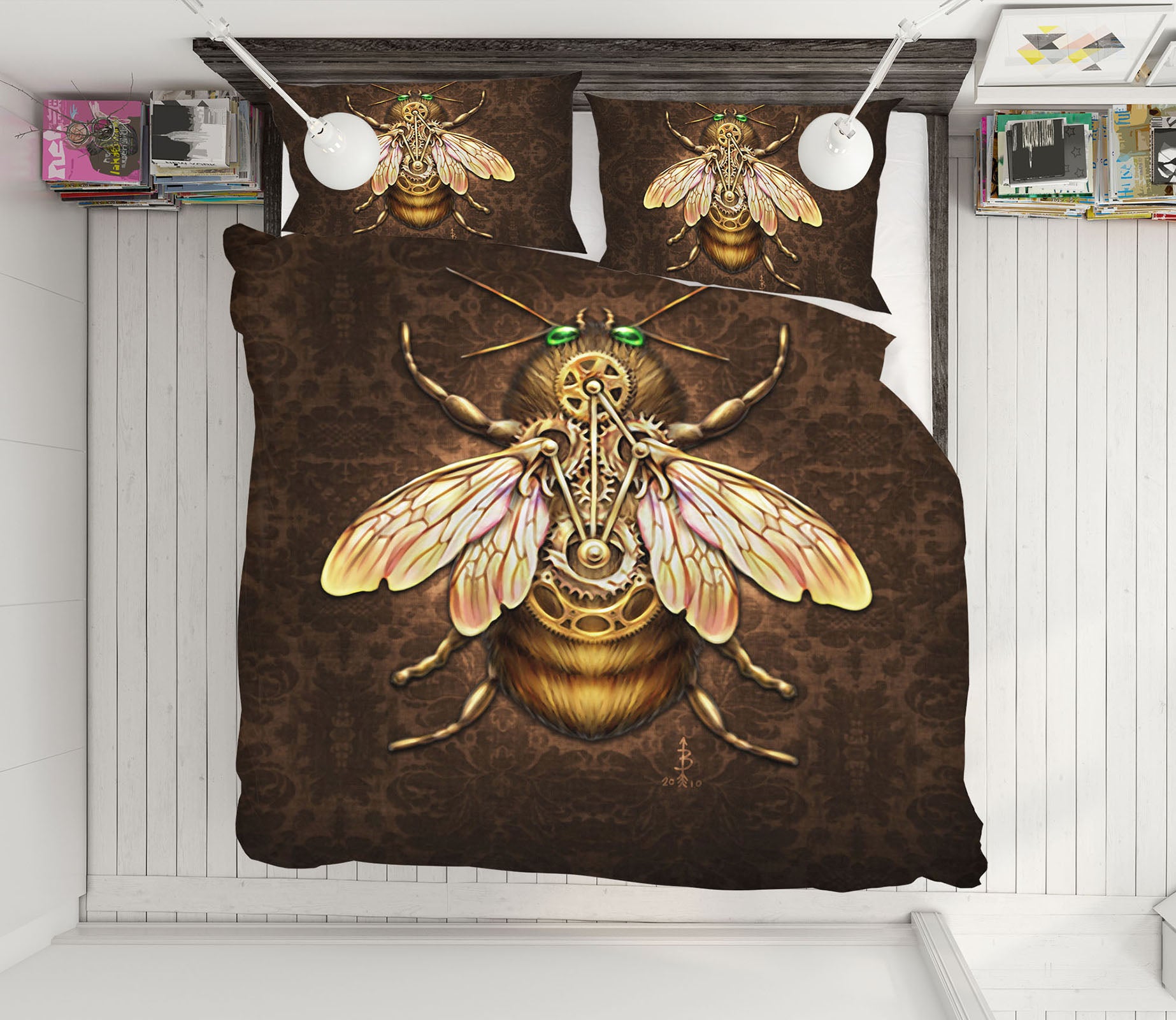 3D Spider Wings 8832 Brigid Ashwood Bedding Bed Pillowcases Quilt Cover Duvet Cover