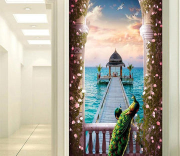 3D Pavilion Lake 644 Wall Murals Wallpaper AJ Wallpaper 2 