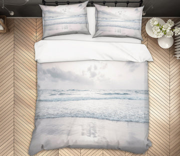 3D White Sand Sea 1030 Assaf Frank Bedding Bed Pillowcases Quilt