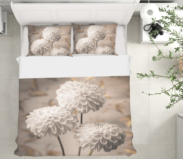 3D White Flower Ball 8609 Assaf Frank Bedding Bed Pillowcases Quilt