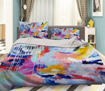 3D Colorful Watercolor 1190 Misako Chida Bedding Bed Pillowcases Quilt Cover Duvet Cover