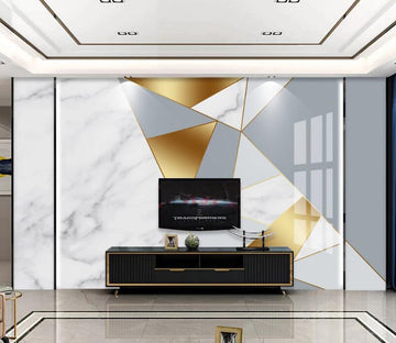 3D Irregular Color Stitching 755 Wall Murals