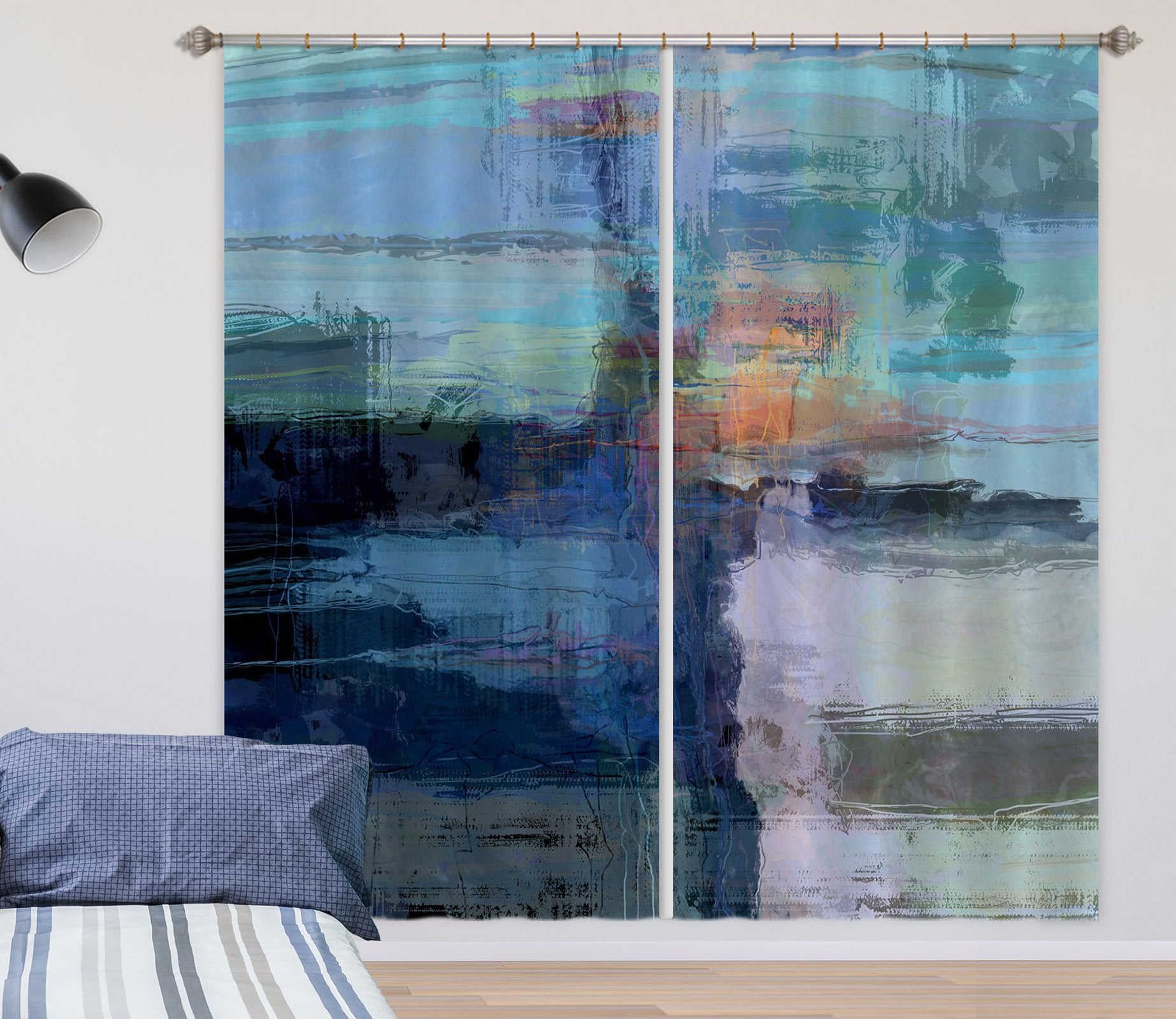 3D Black Smoke 041 Michael Tienhaara Curtain Curtains Drapes Wallpaper AJ Wallpaper 