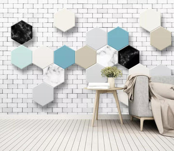 3D Geometric Diamond WC64 Wall Murals Wallpaper AJ Wallpaper 2 