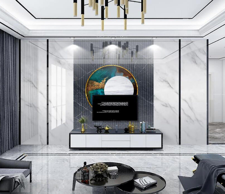 3D Landscape Round 343 Wall Murals