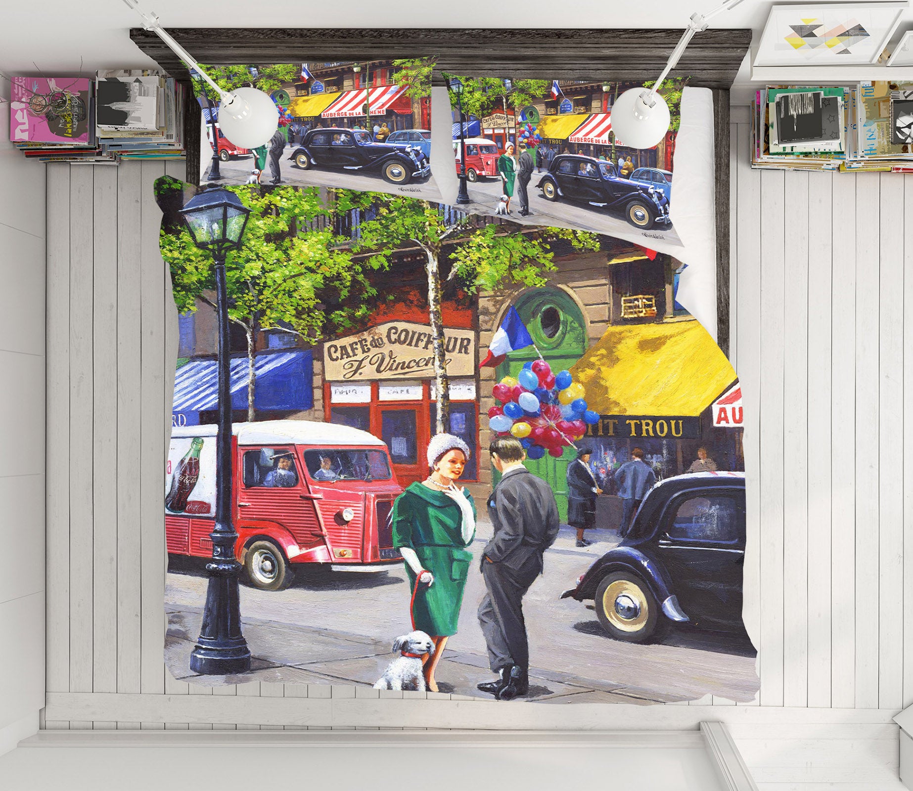 3D Street 12519 Kevin Walsh Bedding Bed Pillowcases Quilt