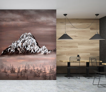 3D Snow Mountain 9833 Marina Zotova Wall Mural Wall Murals