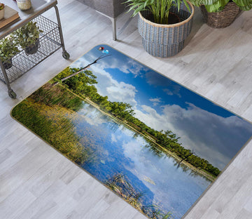 3D Cloud Lake 5107 Beth Sheridan Rug Non Slip Rug Mat