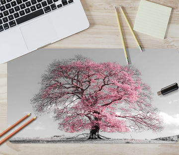 3D Pink Tree 12447 Assaf Frank Desk Mat