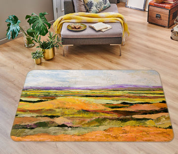 3D Autumn Field 1052 Allan P. Friedlander Rug Non Slip Rug Mat