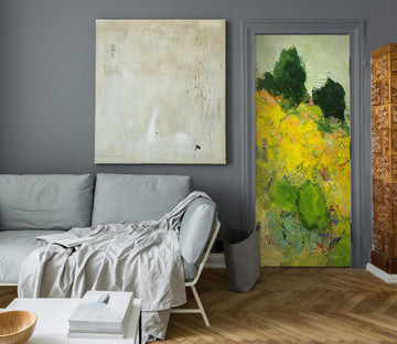 3D Grass Tree Oil Painting 93167 Allan P. Friedlander Door Mural