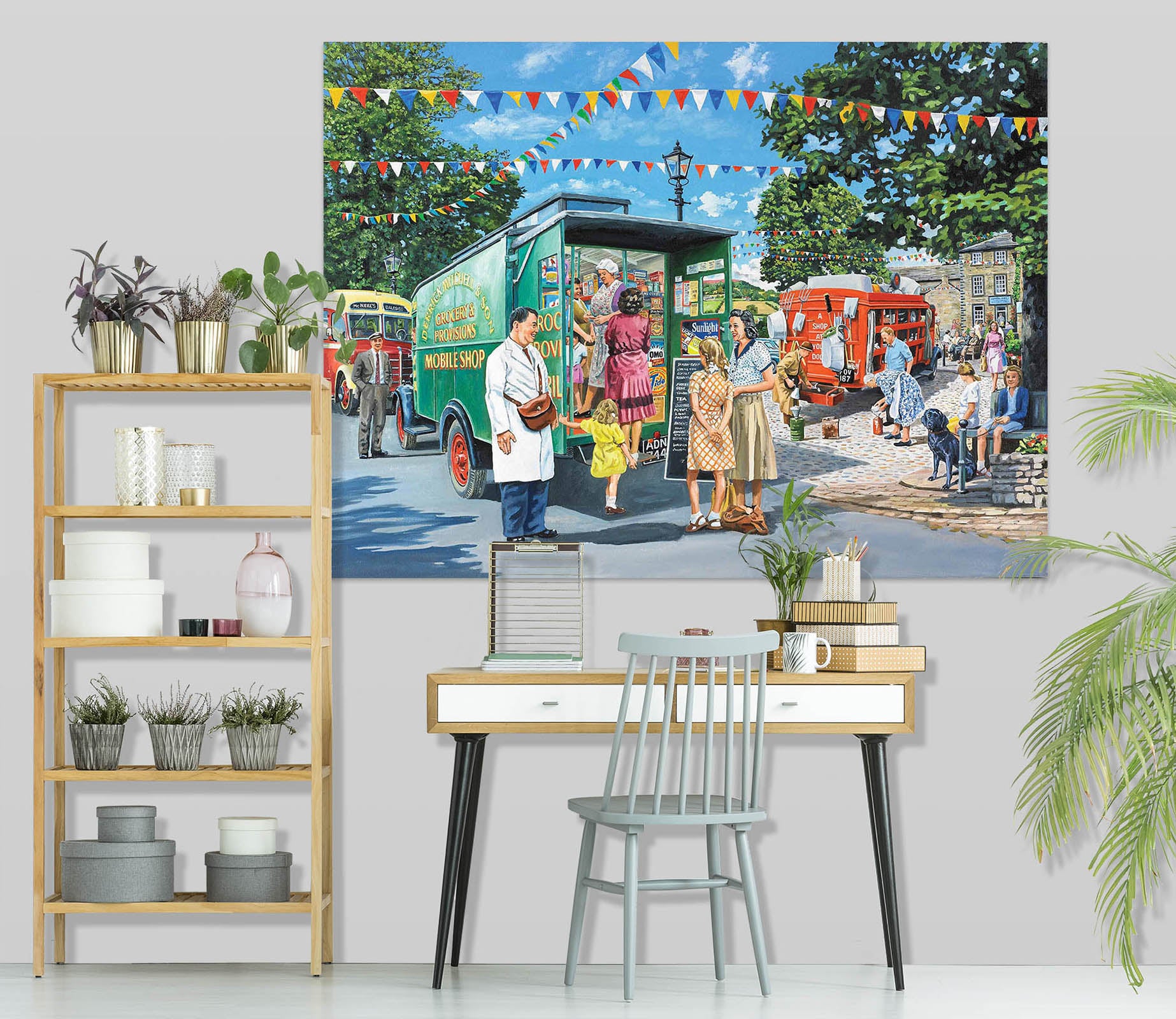 3D Shopping 050 Trevor Mitchell Wall Sticker