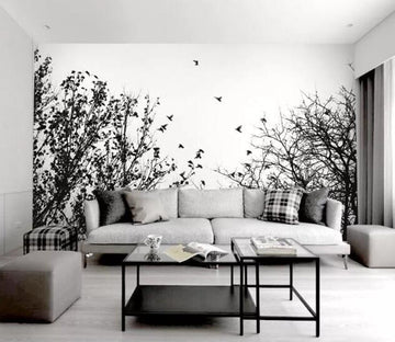 3D Black Reed WG65 Wall Murals Wallpaper AJ Wallpaper 2 