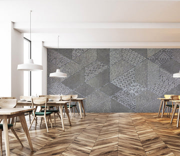 3D Polygonal Pattern 081 Marble Tile Texture Wallpaper AJ Wallpaper 2 