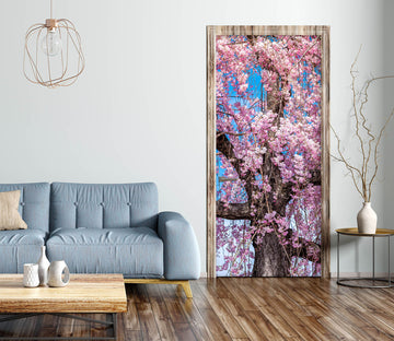 3D Cherry Blossom Tree 11452 Marco Carmassi Door Mural