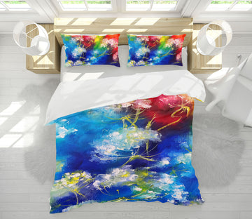 3D Painted Flowers 618 Skromova Marina Bedding Bed Pillowcases Quilt