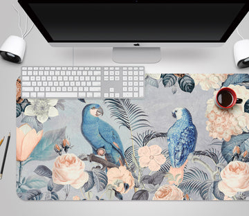 3D Two Parrots 5230 Andrea Haase Desk Mat
