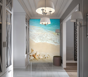 3D Beach Shell 103 Wall Murals Wallpaper AJ Wallpaper 