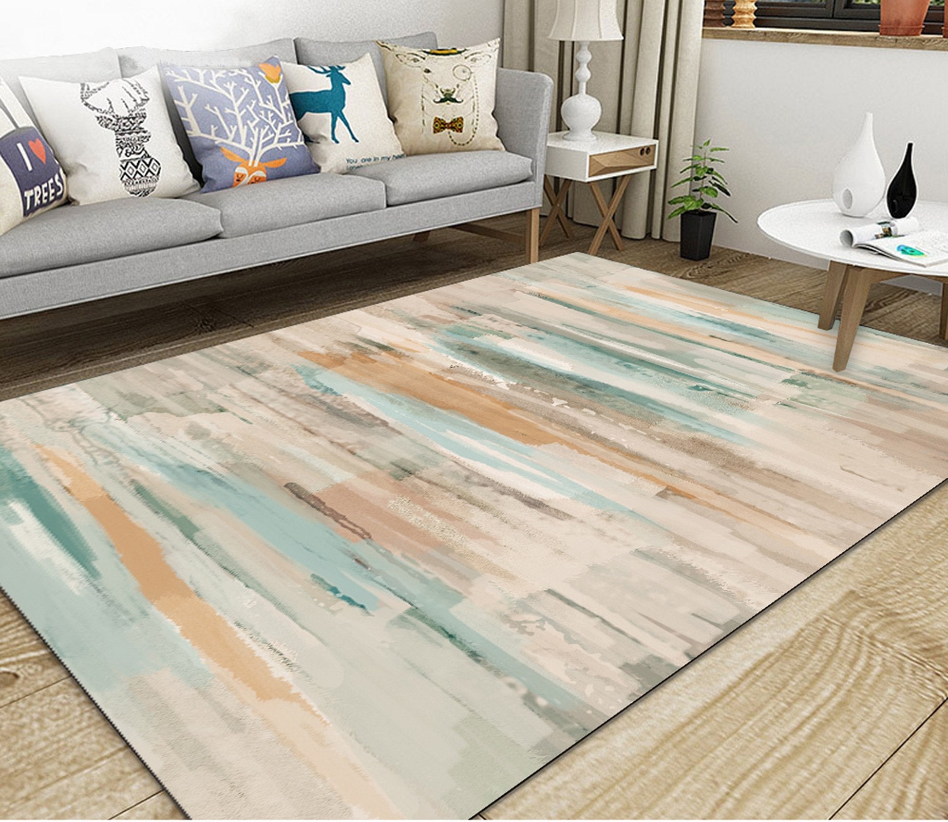 3D Color Graffiti WG429 Non Slip Rug Mat Mat AJ Creativity Home 