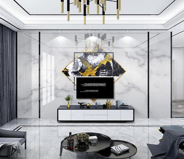 3D Rhombus Landscape 326 Wall Murals