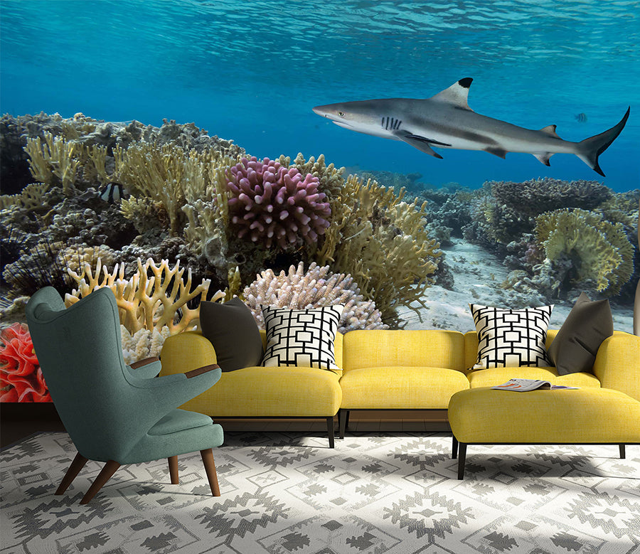 3D Sea Fish 1070 Wall Murals