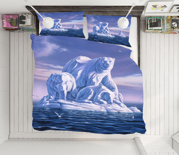 3D Icebeargs 2125 Jerry LoFaro bedding Bed Pillowcases Quilt