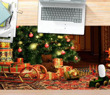3D Gift Tree 1000 Christmas Desk Mat Xmas