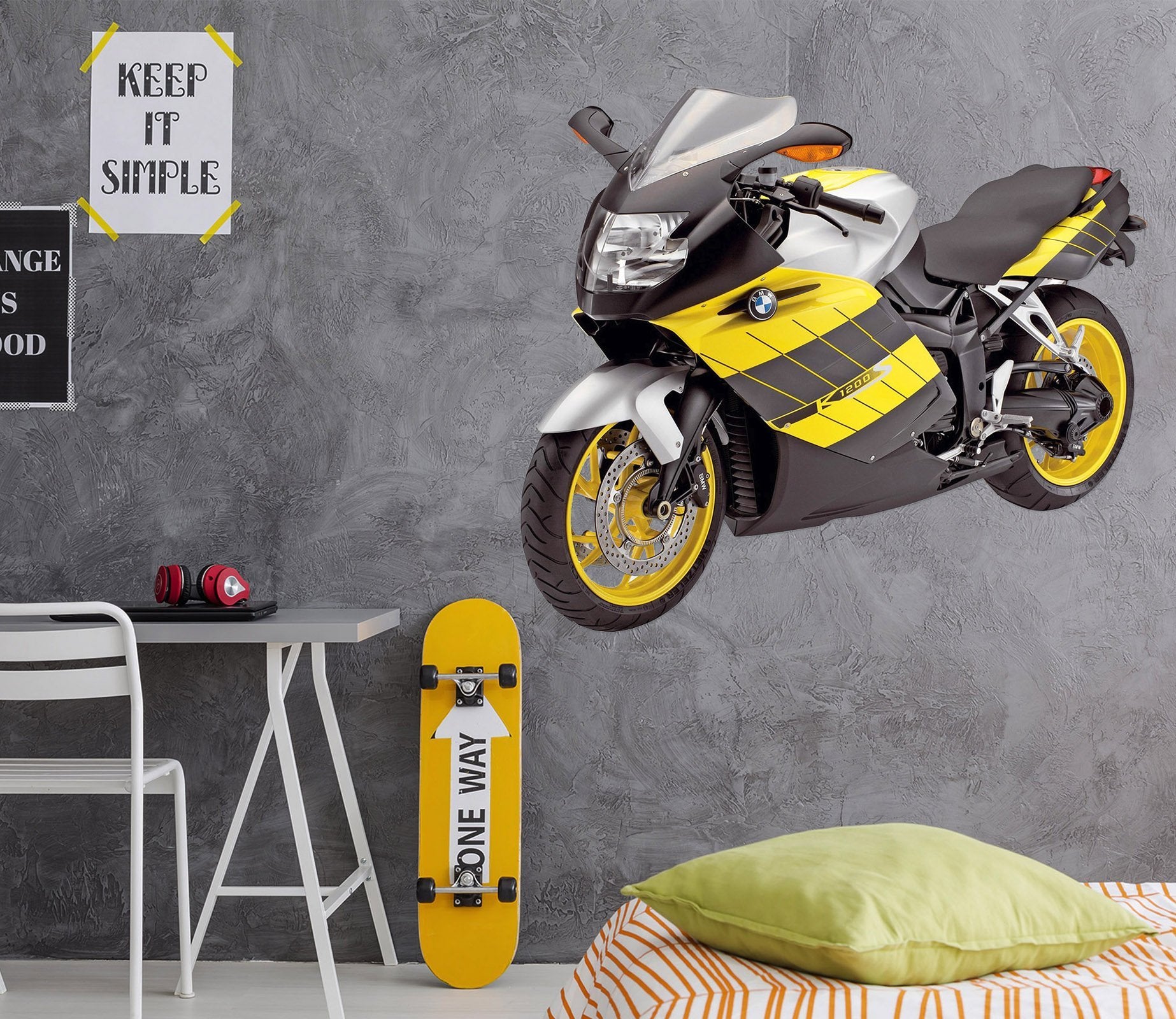 3D Setan Moto 0043 Vehicles Wallpaper AJ Wallpaper 