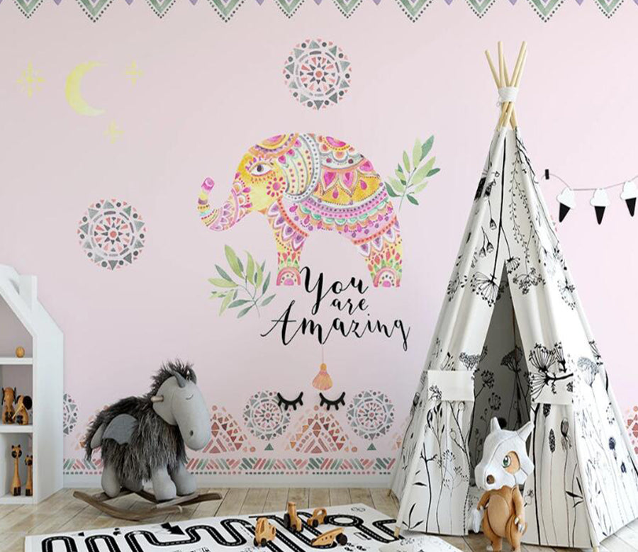 3D Magical Elephant 1143 Wall Murals