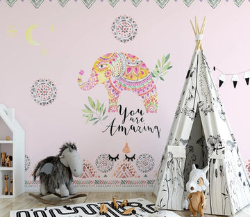 3D Magical Elephant 1143 Wall Murals