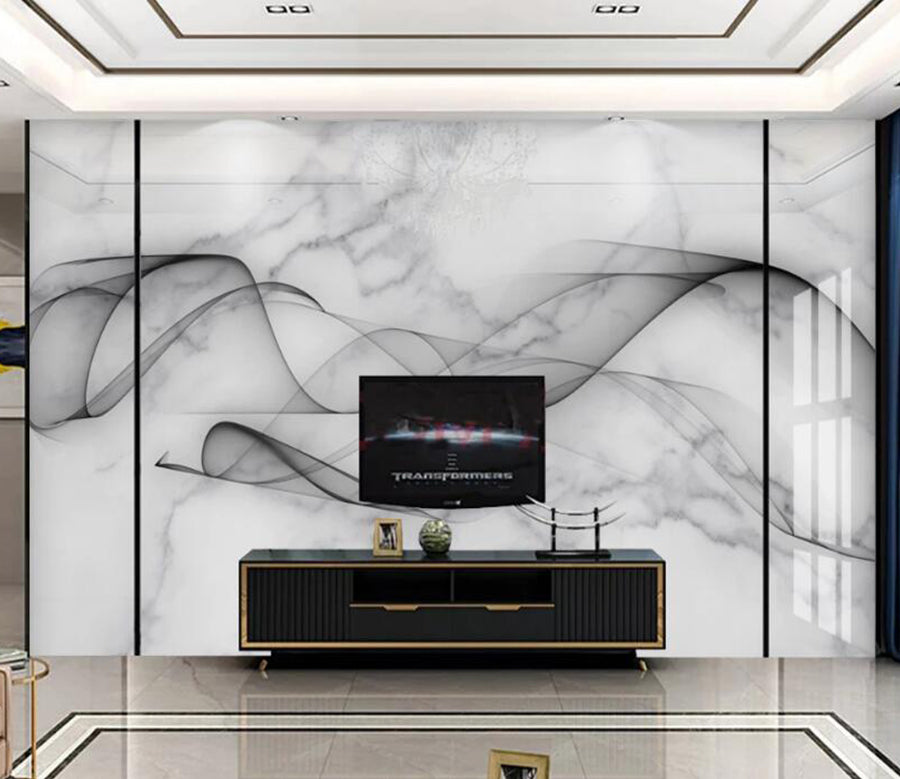 3D Texture Ink Mist 200 Wall Murals