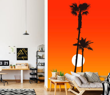 3D Coconut Tree 1495 Boris Draschoff Wall Mural Wall Murals