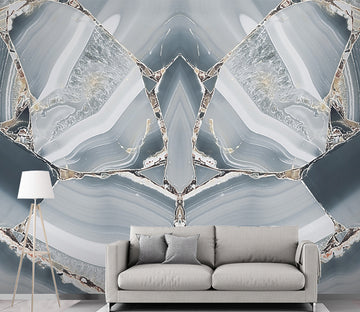 3D Slate Crack WG047 Wall Murals