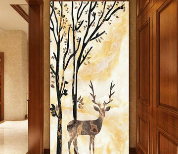 3D Fawn 439 Wall Murals Wallpaper AJ Wallpaper 2 